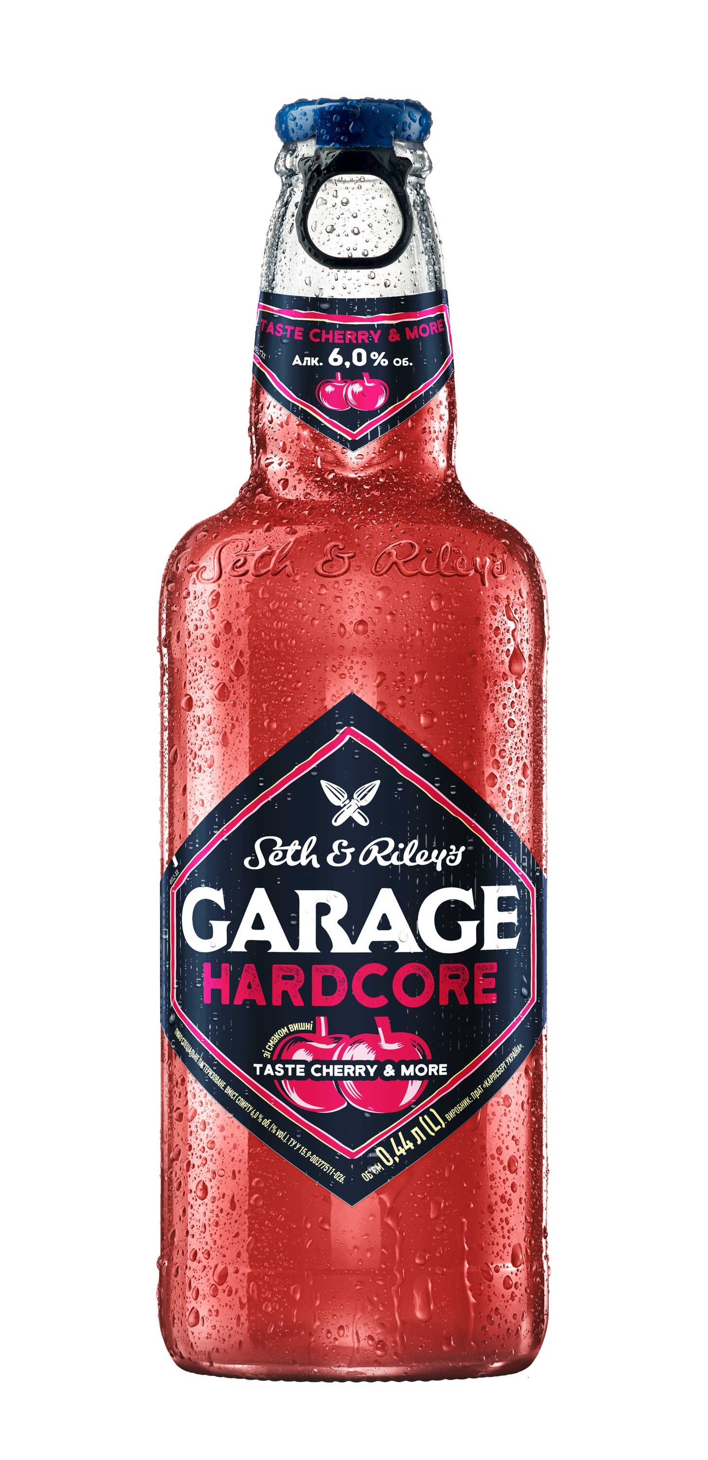 Напиток пивной Seth & Riley's Garage Хард лимон 4.6%, 440мл